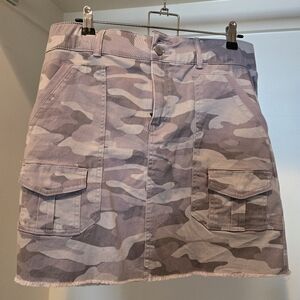 Democracy Camo Mini Skirt